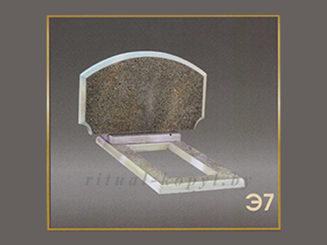 Бюджетный памятник из гранитно-мраморной крошки